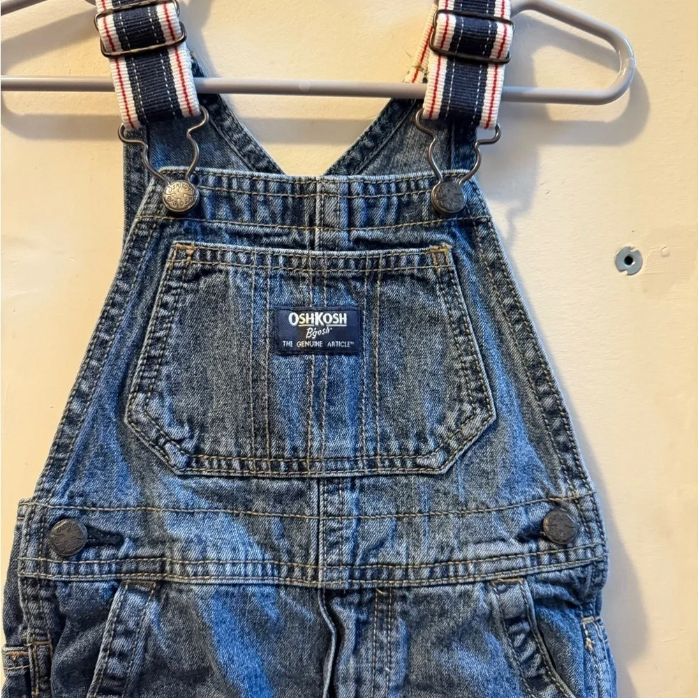 Oshkosh B’Gosh Denim Overalls - Size 18 months